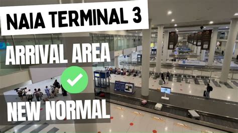 Naia Terminal Arrival Area Youtube