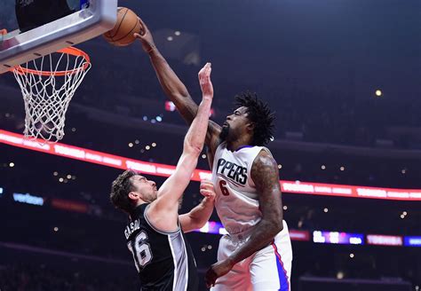 Deandre Jordan Dunk On Brandon Knight Poster