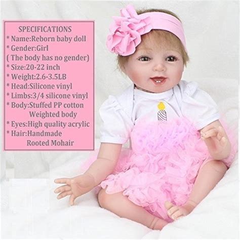 Npk Realista Reborn Baby Doll Girl Recién Nacido Bebé Vinilo Envío Gratis