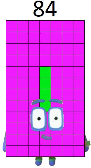 Numberblocks 84 by smutis on DeviantArt