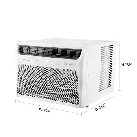 Hisense 1000 Sq Ft Window Air Conditioner With Remote 230 Volts 18000