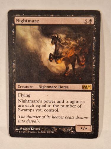 Nightmare Magic Core Set M Magic The Gathering Mtg Ebay