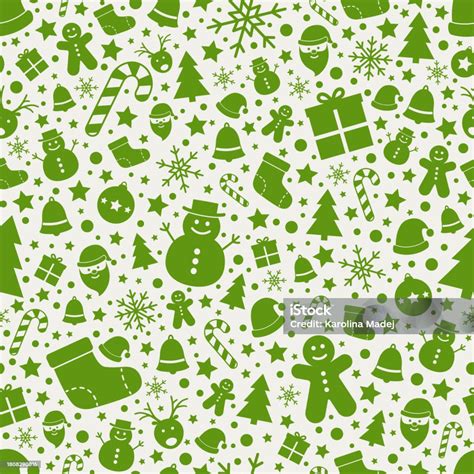 Christmas Seamless Pattern Wallpaper Concept Vector Stock Illustration - Download Image Now - iStock