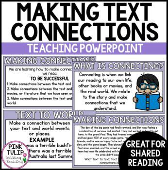 Making Connections Connecting Reading Strategy Powerpoint Guided