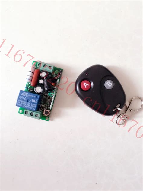 Remote Control Switch Ac220v 1ch Lighting Switches Remote On Off Light