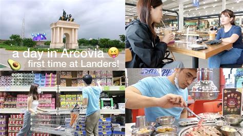 VLOG A Day In Arcovia City First Time At Landers Coffee Date