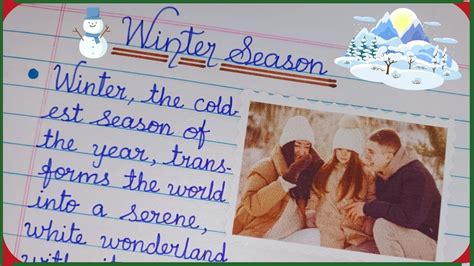 5 Lines Essay On Winter Season Few Lines On Winter Season In English