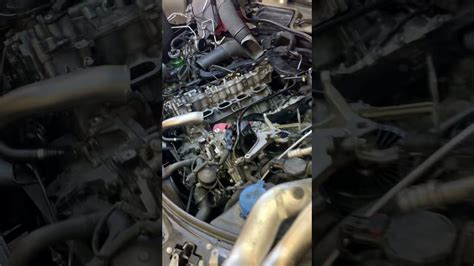 Mercedes S W Engine Coolant Leak Twin Turbo Youtube