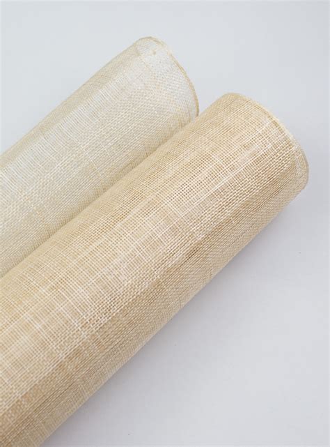 sinamay sand decorate