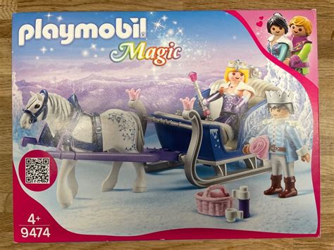 Playmobil Magic Schlitten Mit Königspaar 9474 In Ovp Kaufen Auf Ricardo