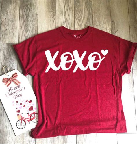 Valentines Day Shirt Womens Valentines Tee Xoxo Shirt Valentine Shirt