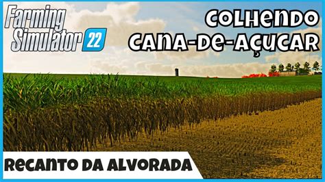 FS22 Colhendo Cana de açucar no Recanto da Alvorada Muito Serviço