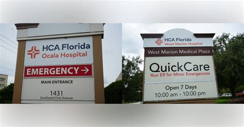 HCA Florida Ocala Hospital, HCA Florida West Marion Hospital awarded ‘A ...