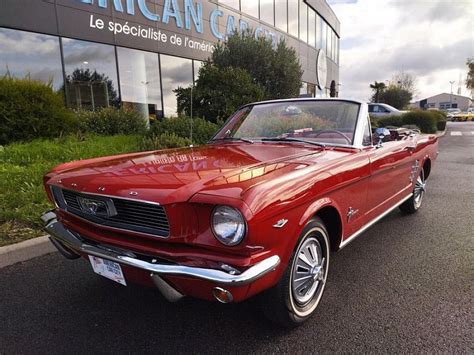 Ford Mustang I 1964 73 47l V8 289 Ci Cabriolet Occasion 68 900