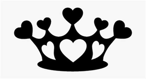 Queen Hearts Crown SVG