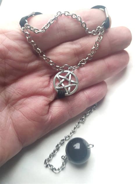 Cockring Scrotum Chain Pentagram Penis Ring With Anal Bead Etsy Uk