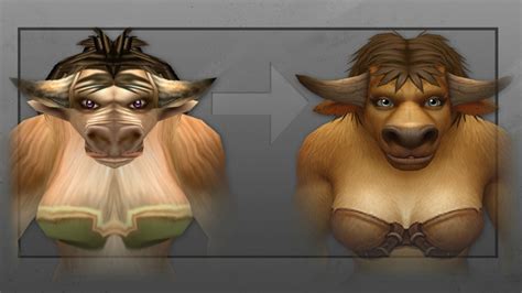 New Tauren Model Warlords Of Draenor