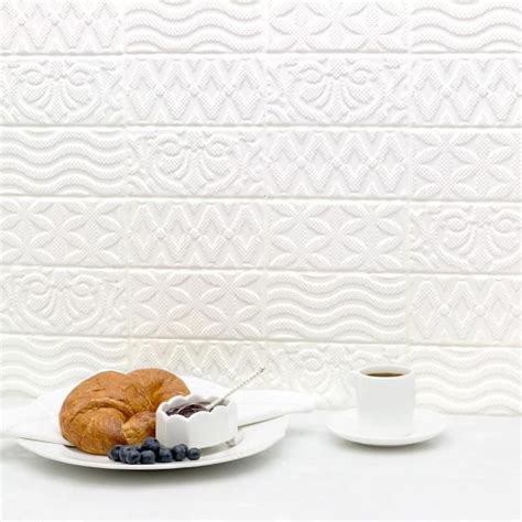 Ivy Hill Tile Catalina Deco White In X In X Mm Ceramic Wall