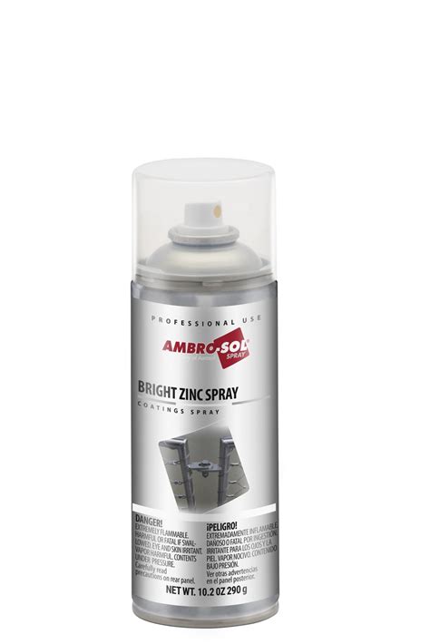 Bright Zinc Spray Coating Spray Ambro Sol