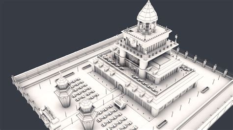 Fairy Tail Guild Building 3d 3d Model Cgtrader