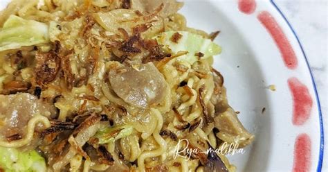 Resep Indomie Nyemek Oleh Riya Malikha Cookpad