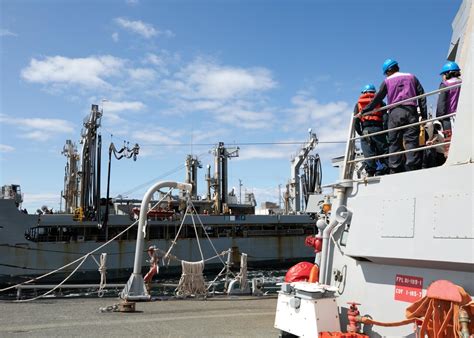 Dvids Images Replenishment At Sea Image Of