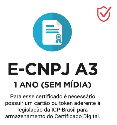 Certificado Digital E Cnpj A Sem M Dia Parcelamento Sem Juros