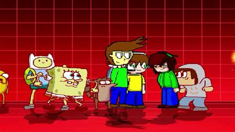 Spongebob Finn And Jake Mordecai Rigby Vs Team Mugen Players Mugen