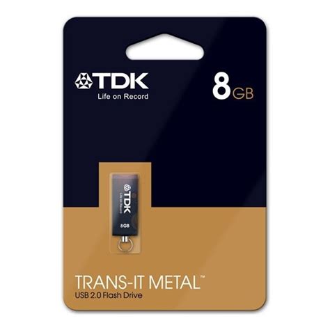 TDK Trans it Metal 8GB Siyah Mini Usb Bellek 78659 Fiyatı