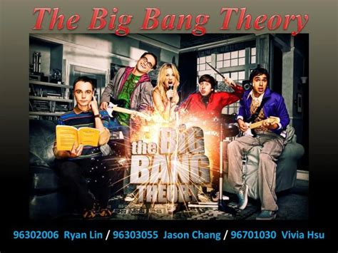 Ppt The Big Bang Theory Powerpoint Presentation Free Download Id