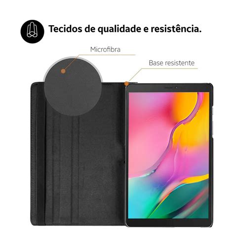 Capa Giratória Tablet Samsung Galaxy Tab A 8 2019 Sm T290 T295