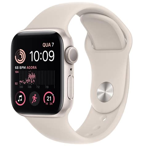 Apple Watch Se Gps Cellular Caixa Estelar De Alumínio 40 Mm Pulseira