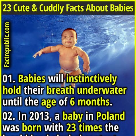 23 cute cuddly facts about babies – Artofit