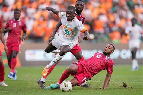 2023 AFCON Equatorial Guinea Hammer Ivory Coast 4 0 To Top Group