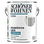 SCHÖNER WOHNEN Farbe Home Heizkörperlack Weiß 2 5 l Glänzend BAUHAUS