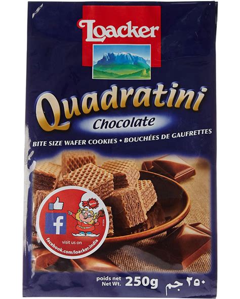 Loacker Quadratini Chocolate Wafers