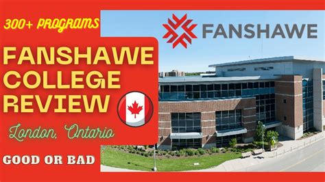 Fanshawe College Review In Detail Fees Ielts Programs Youtube