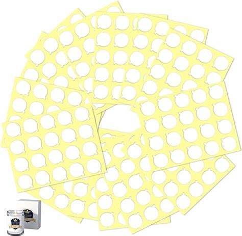 Amazon Pincute Pcs Wick Stickers For Candle Making Double