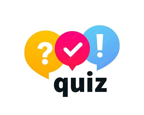 Quiz symbol questionnaire icon survey sign flat speech bubble symbols ...