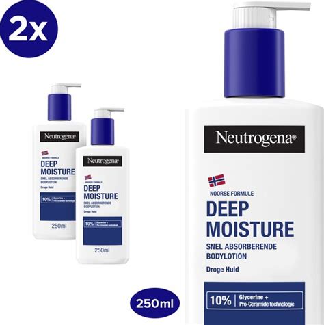 Neutrogena Noorse Formule Deep Moisture Bodylotion Met Glycerine