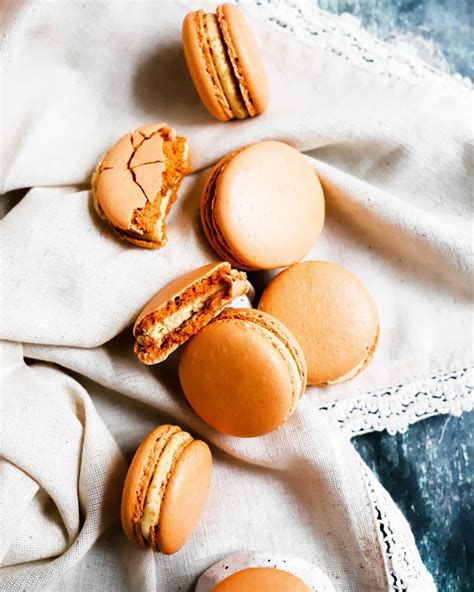 MEG BAKING GUILTY Shared A Post On Instagram Pumpkin Spice Macarons