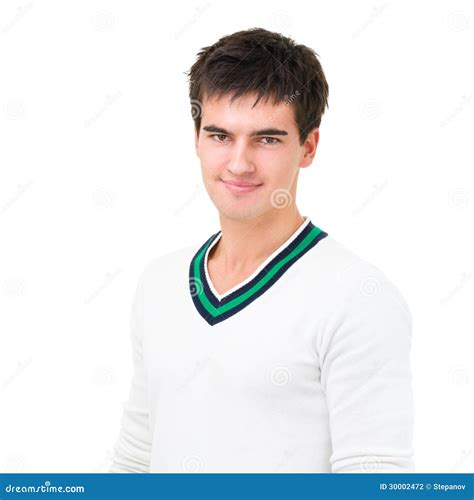 Handsome Young Man With A Charming Smile Stock Photo Image Of Dental