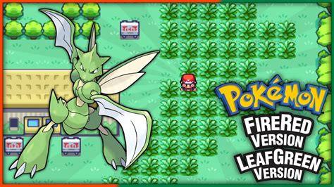 How To Find Scyther In Pokemon Fire Red And Leaf Green Youtube