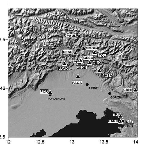 Location of RAF stations | Download Scientific Diagram