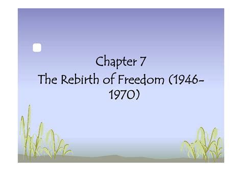 Philippine Literature The Rebirth Of Freedom Chapter 7 The Rebirth Of Freedom 1946 1970