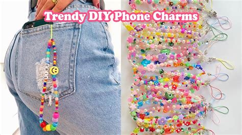 How To Make Trendy Pinterest Phone Charms Tutorial How To Tie A Phone