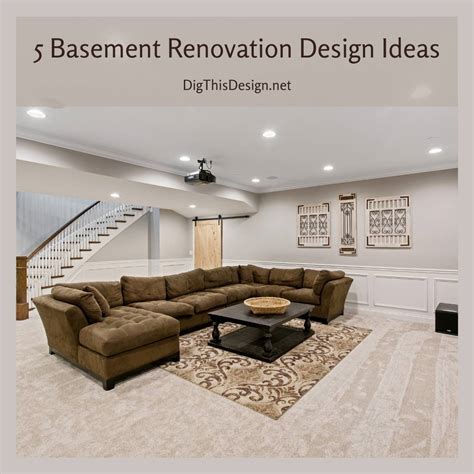 Basement Renovation Design Ideas Dig This Design