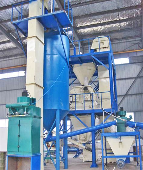 Semi Automatic Dry Mortar Mixing Plant Truseen Machinery