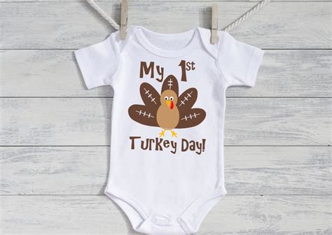 BOYS Thanksgiving outfit football turkey shirt baby boy | Etsy