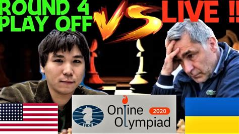 Chess Olympiad Wesley So Vs Vassily Ivanchuk Usa Vs Ukraine